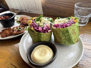 Cauli burrito   at Reposados Tacos y Tequila in Golden