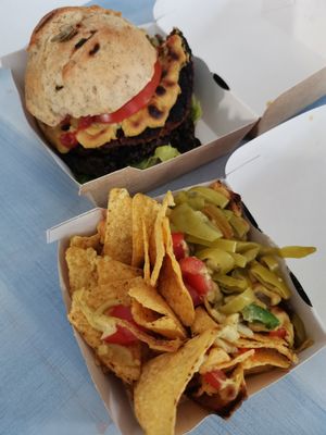 Steinis Texmex Burger at Steini's T-Bar in Dusseldorf