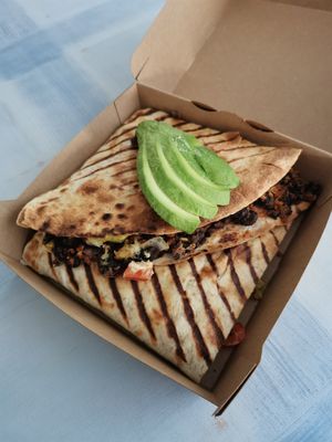 Steinis Quesadilla at Steini's T-Bar in Dusseldorf