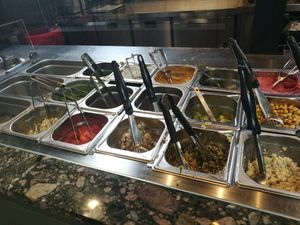 Choices  at Holy Greens in Malmo