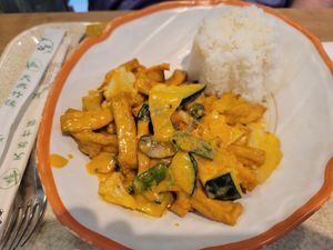 Red Curry Tofu at Pho Ever - Donauplex in Vienna