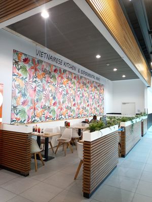 Seating area at Pho Ever - Donauplex in Vienna