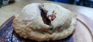 Chocolate frizza at Les Tontons Veg in Paris