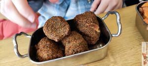 Falafels  at Les Tontons Veg in Paris