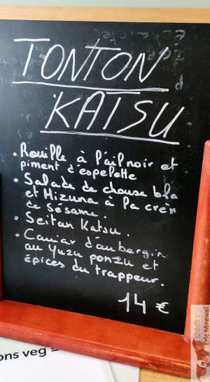 The best Tonton Katsu ! at Les Tontons Veg in Paris