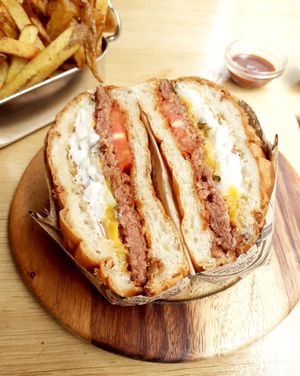 Cheese at Les Tontons Veg in Paris