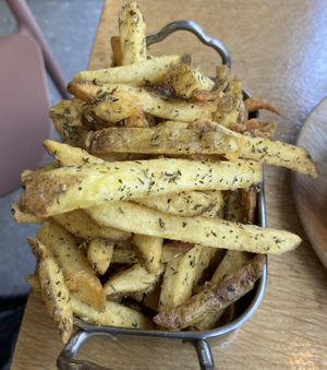 Herbed Fries  at Les Tontons Veg in Paris