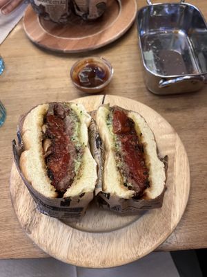 Arlette  at Les Tontons Veg in Paris