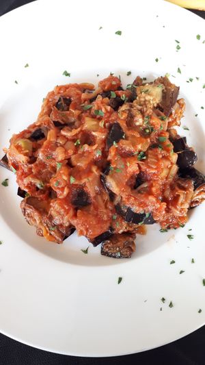 Auberginen Caponata at Maga Magò in Jesolo