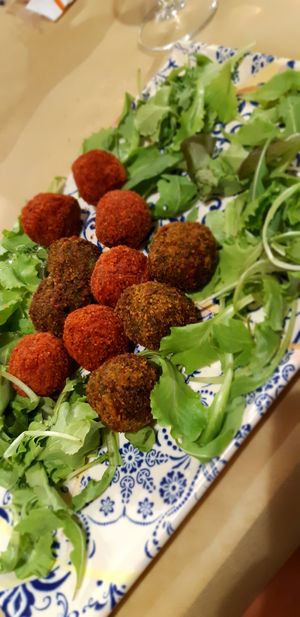 Vegan polpettini at Maga Magò in Jesolo