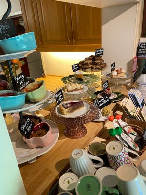 Desserts at Frostbrunnsdalen in Borlaenge