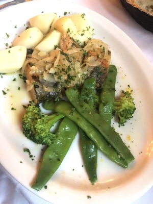 Vegan fish at Casa Galicia in Montreal