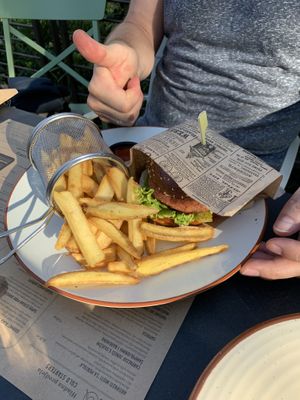 Veganer Burger 12/10🥰 at La Pentola in Makarska