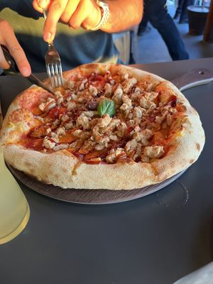 Vegane Pizza   at La Pentola in Makarska
