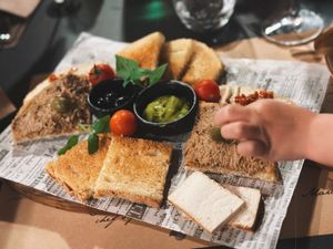 Vegan Tapas  at La Pentola in Makarska