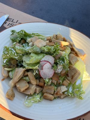 Ceasar salad  at La Pentola in Makarska