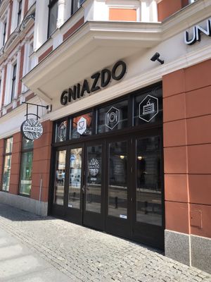 Outside  at Gniazdo in Wroclaw