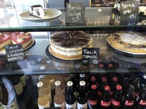 3 x vegan cakes  at Gniazdo in Wroclaw