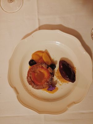 Dessert at Vestibül in Vienna