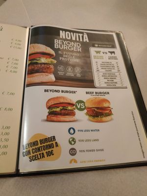 Menù pagina 2 at Osteria Le Volte  in Lecce