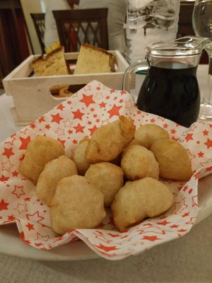 Pittule at Osteria Le Volte  in Lecce