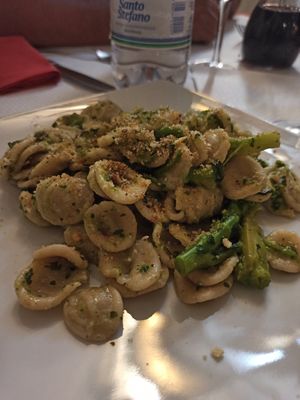Orecchiette alle cime di rapa at Osteria Le Volte  in Lecce