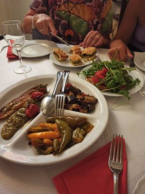 Antipasto vegano at Osteria Le Volte  in Lecce