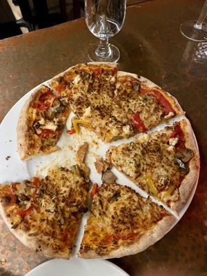 Vegan Pizzaa  at Piattini in Boston