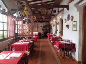 Interior at Da Sina in Wengen