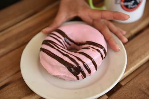  at Donut Villa Diner in Malden