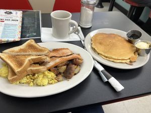 The Hungry Vegan 🌱   at Donut Villa Diner in Malden