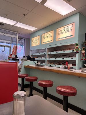  at Donut Villa Diner in Malden