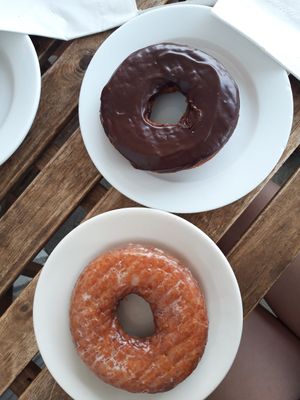  at Donut Villa Diner in Malden