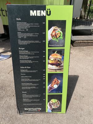 Menu  at World Food Trip in Zweibruecken