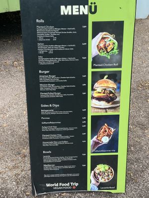 Menu at World Food Trip in Zweibruecken