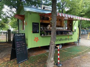 The truck at World Food Trip in Zweibruecken