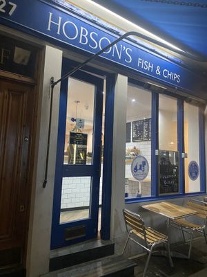   at Hobson's Fish & Chips in London