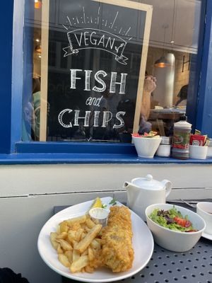 As stated!   at Hobson's Fish & Chips in London