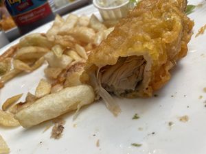   at Hobson's Fish & Chips in London