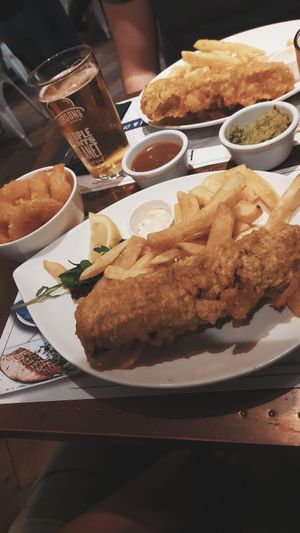  at Hobson's Fish & Chips in London