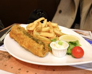   at Hobson's Fish & Chips in London