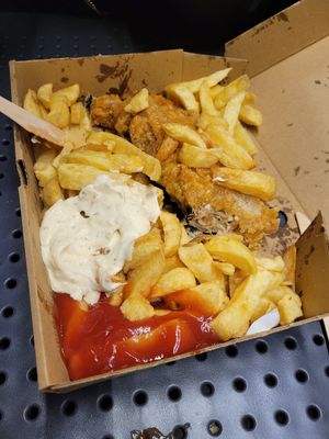  at Hobson's Fish & Chips in London