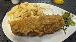  at Hobson's Fish & Chips in London