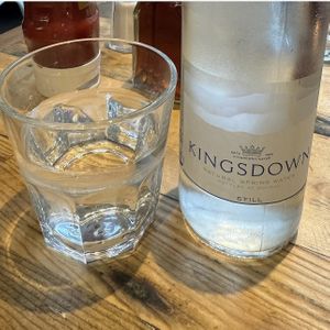 Nice water   at Hobson's Fish & Chips in London