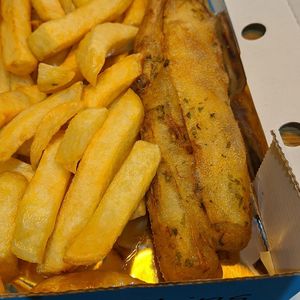 Vegan fish & Chips at Hobson's Fish & Chips in London