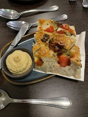 Starter bread  at Gistihúsið in Egilsstadjir