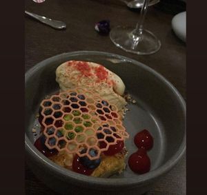 Christmas dessert  at Gistihúsið in Egilsstadjir