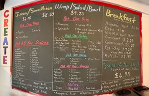 Main Menu at The Haus Lounge in Lake Worth