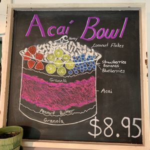 Açaí Bowl at The Haus Lounge in Lake Worth