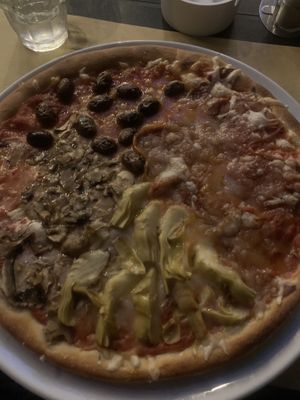   at Pizzeria Le Mura in Lucca